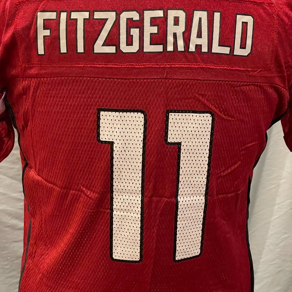 Vtg Reebok Larry Fitzgerald Arizona Cardinals On Field jersey